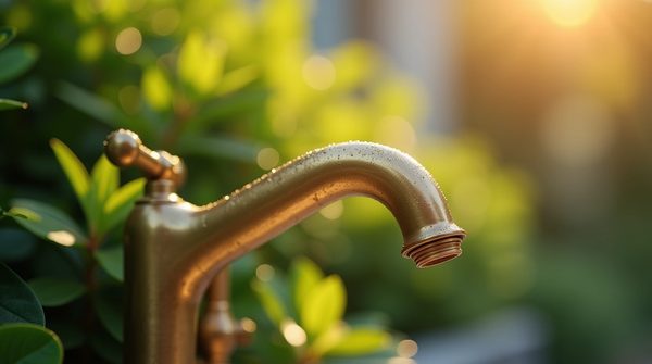 Le robinet extérieur en laiton, élégance et durabilité pour votre jardin